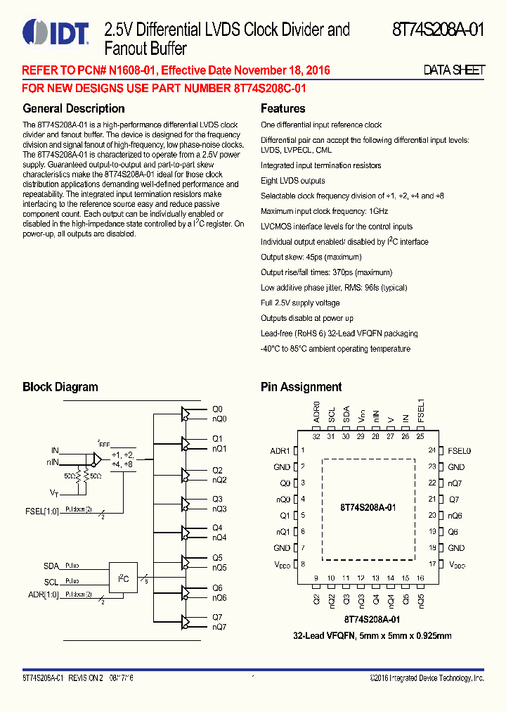 8T74S208A-01NLGI8_8787298.PDF Datasheet