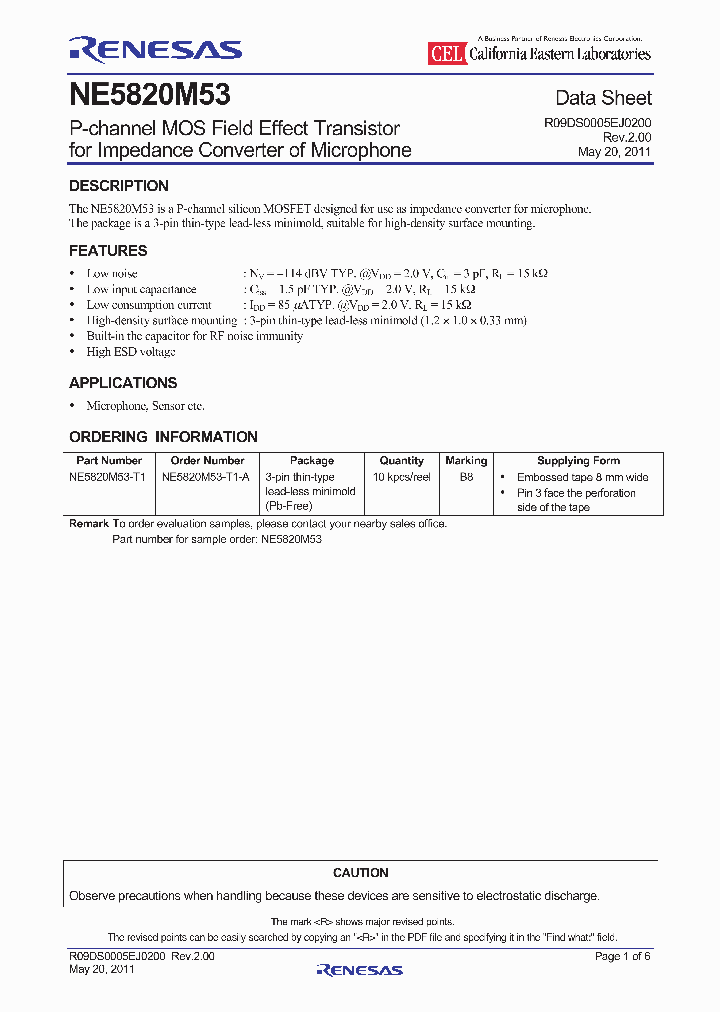 NE5820M53-T1-A_8789747.PDF Datasheet