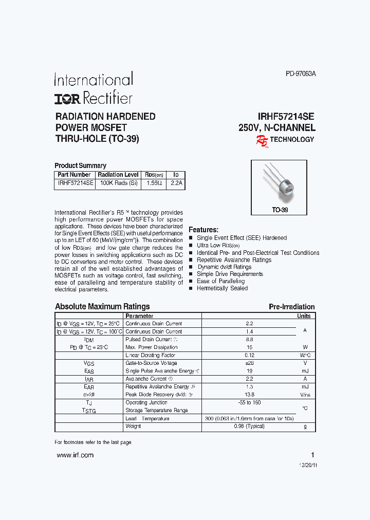 IRHF57214SE_8793564.PDF Datasheet