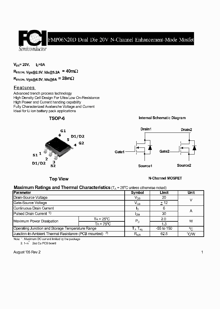 FMP06N20D_8804631.PDF Datasheet