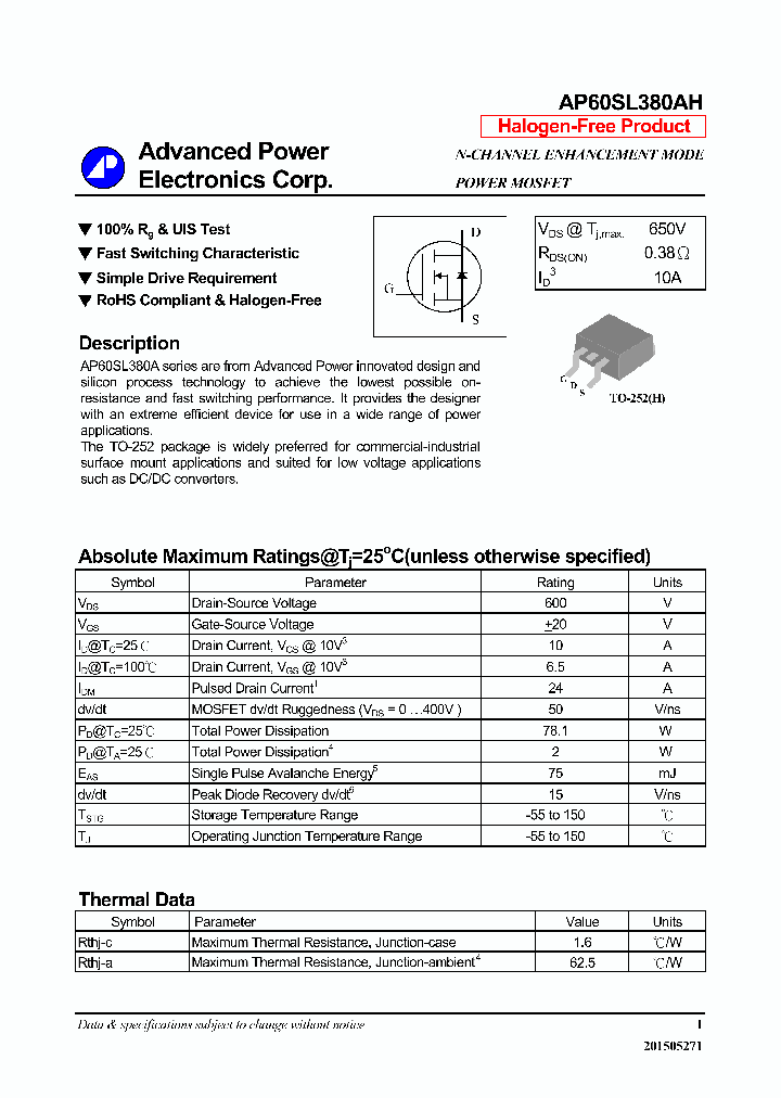 AP60SL380AH_8807957.PDF Datasheet