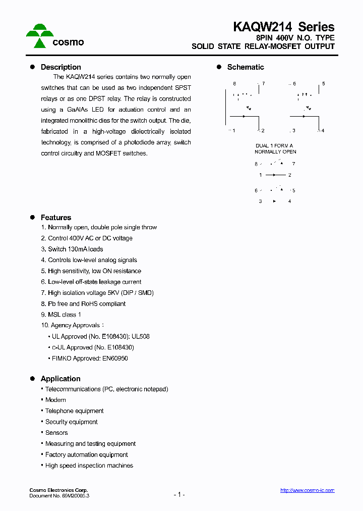 KAQW214STR_8819911.PDF Datasheet