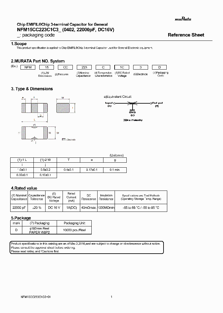 NFM15CC223C1C3_8822308.PDF Datasheet