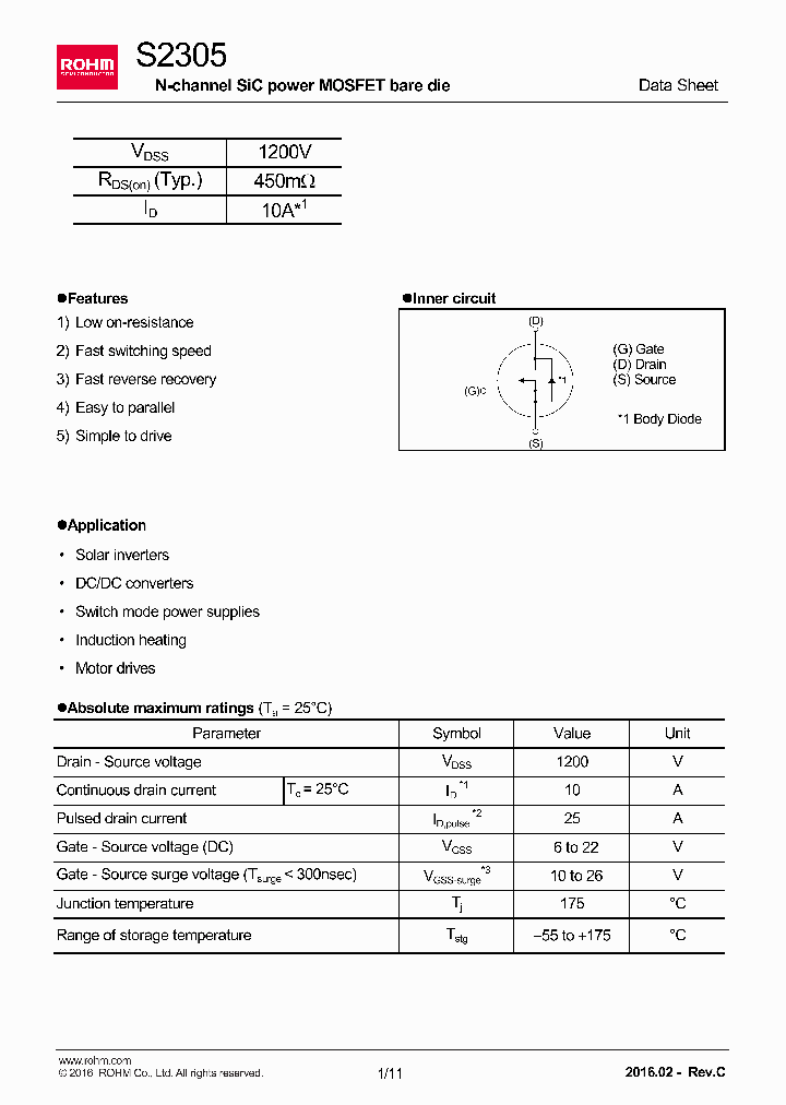 S2305-16_8822700.PDF Datasheet