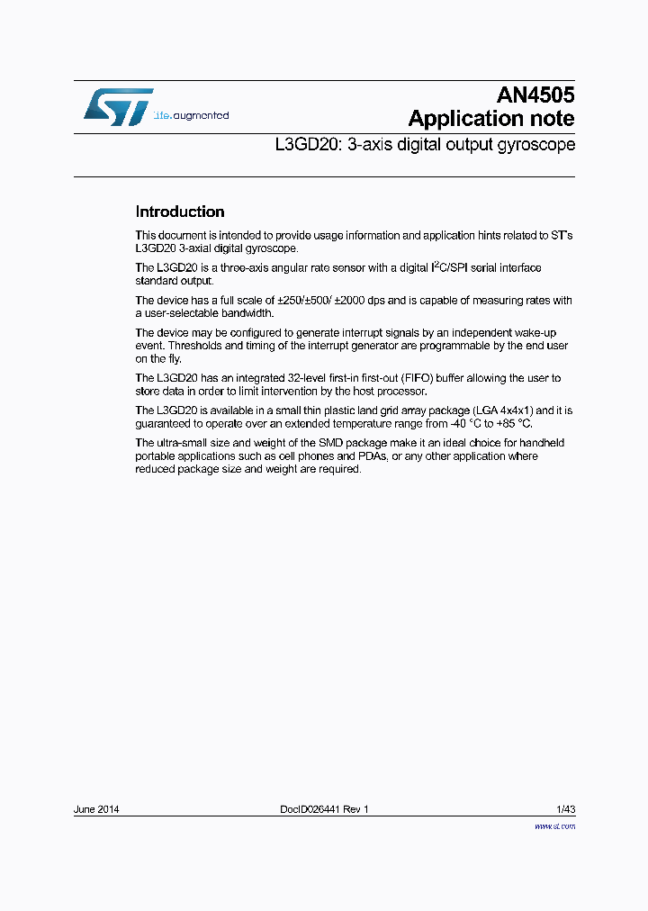 AN4505_8828285.PDF Datasheet