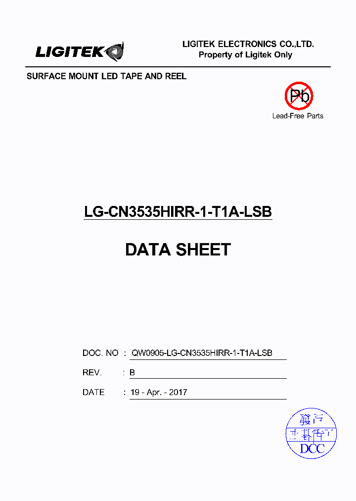 LG-CN3535HIRR-1-T1A-LSB_8829982.PDF Datasheet