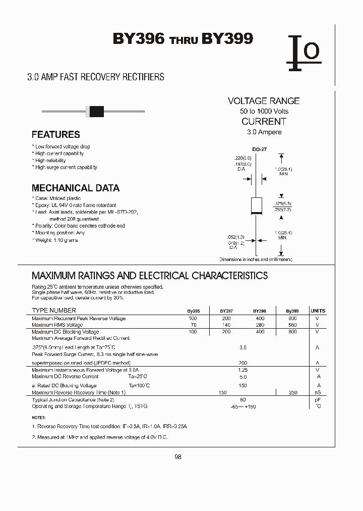 BY398_8830867.PDF Datasheet