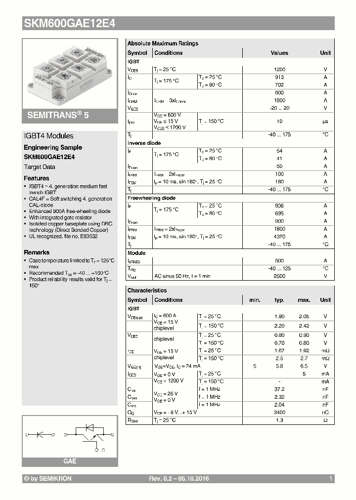 SKM600GAE12E4_8840865.PDF Datasheet