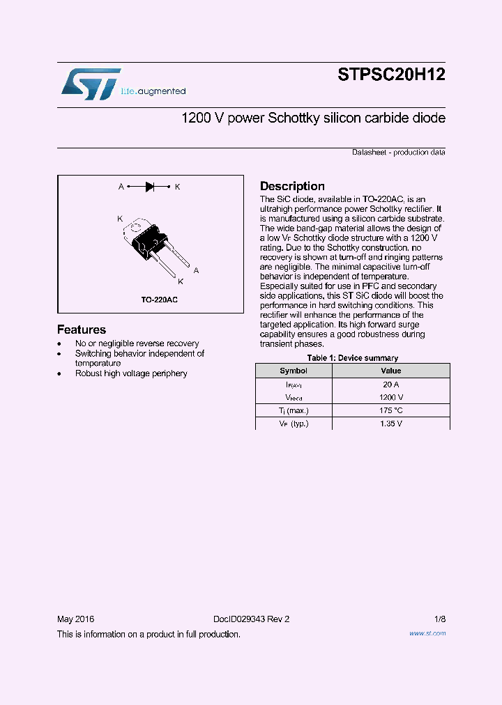 STPSC20H12_8838604.PDF Datasheet