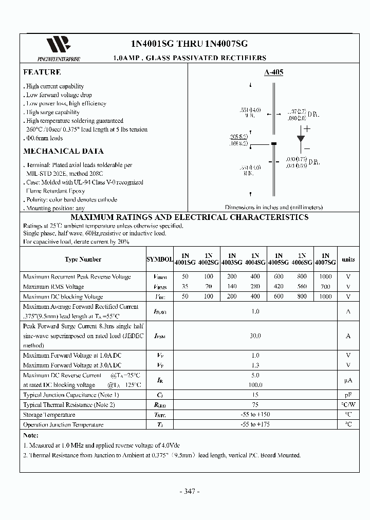 1N4007SG_8831845.PDF Datasheet