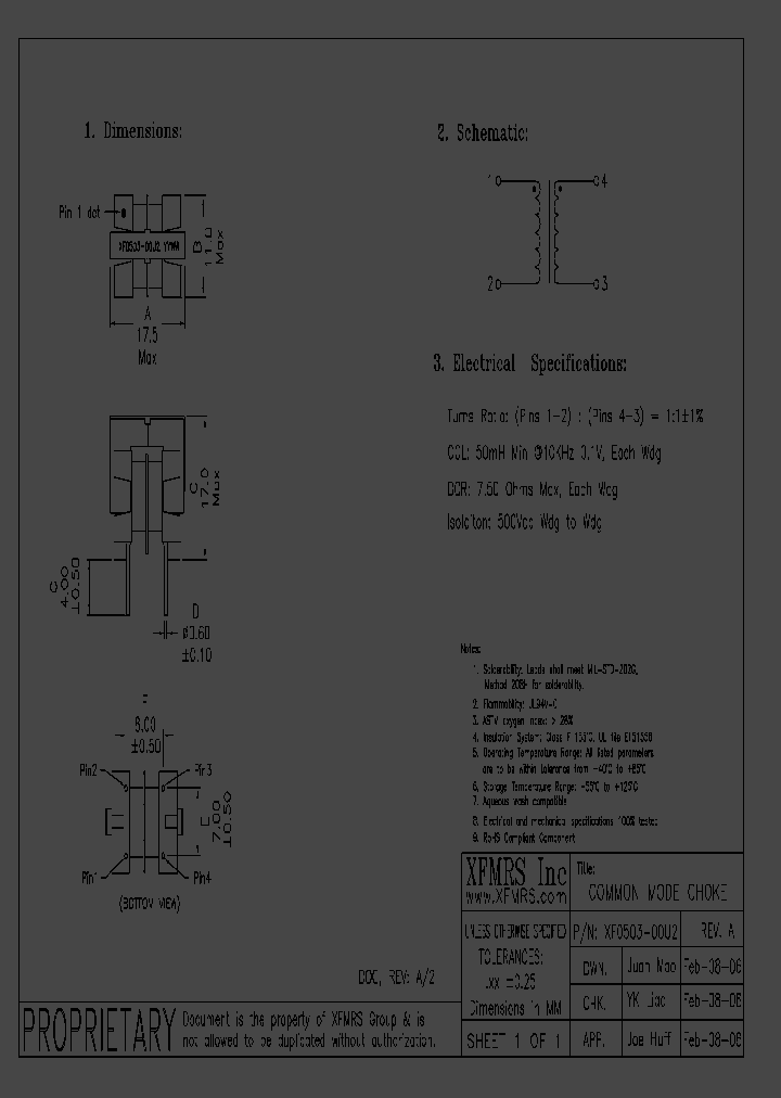 XF0503-00U2_8831973.PDF Datasheet