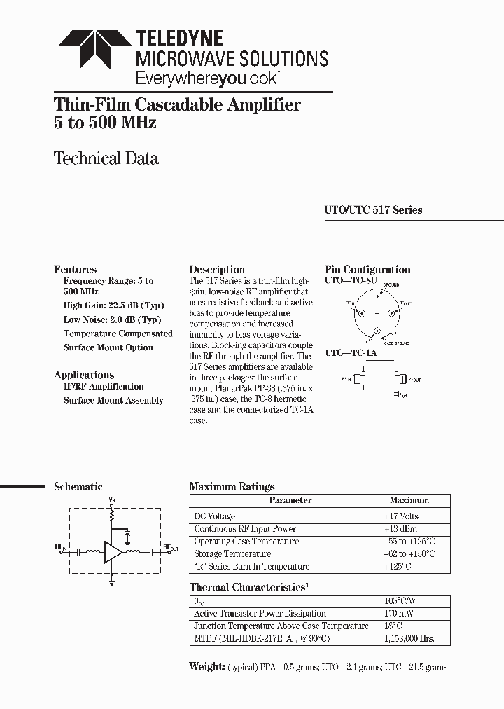 UTOUTC0517_8837001.PDF Datasheet