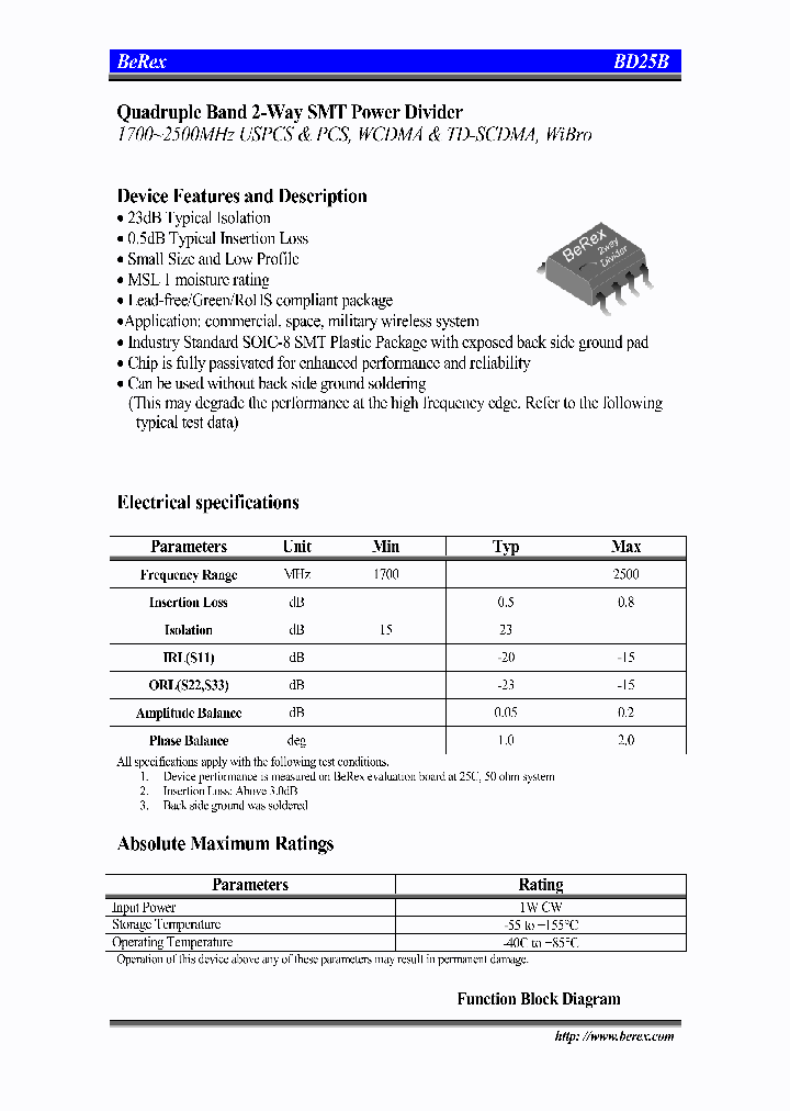 BD25B_8839715.PDF Datasheet Download --- IC-ON-LINE