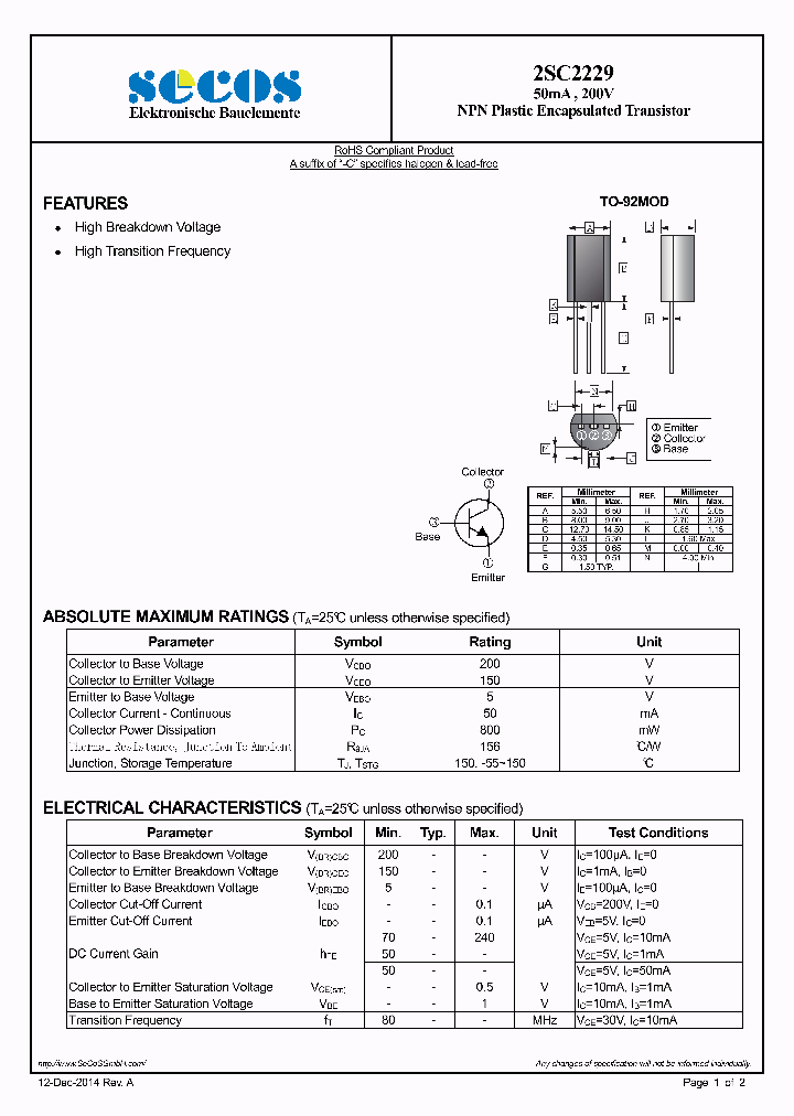 2SC2229_8843131.PDF Datasheet