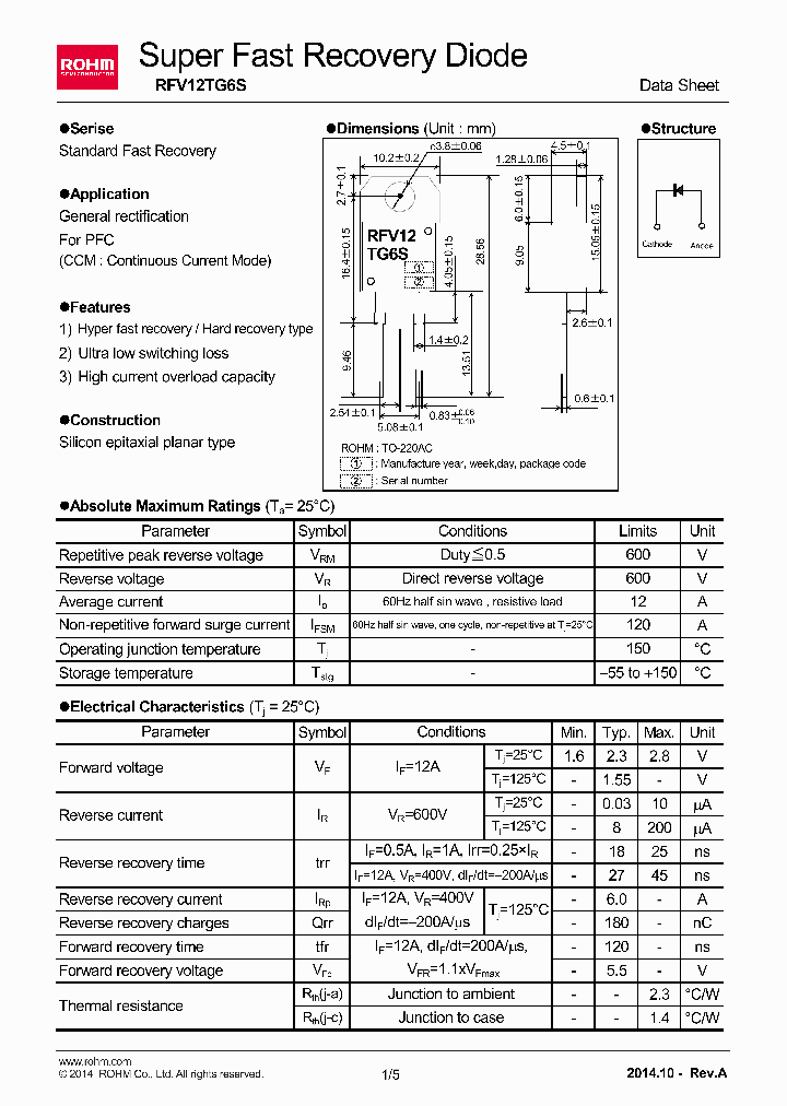 RFV12TG6S_8845465.PDF Datasheet