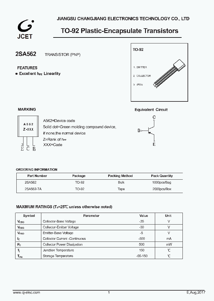 2SA562_8845690.PDF Datasheet