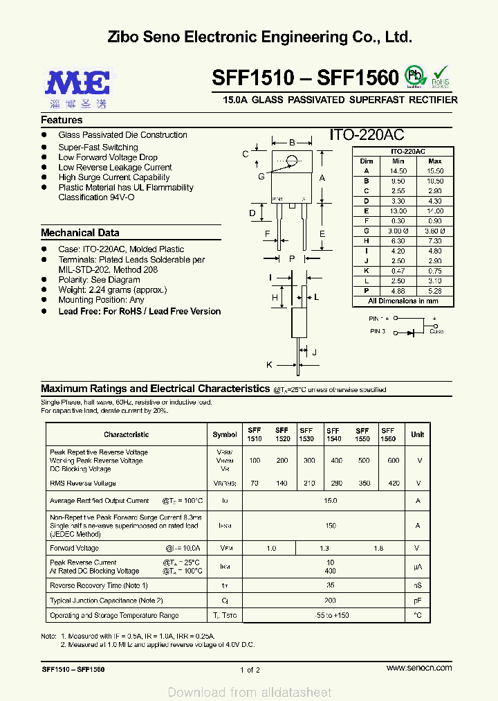 SFF1550_8849546.PDF Datasheet