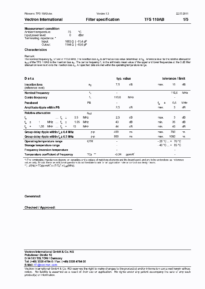 TFS110AB_8850193.PDF Datasheet