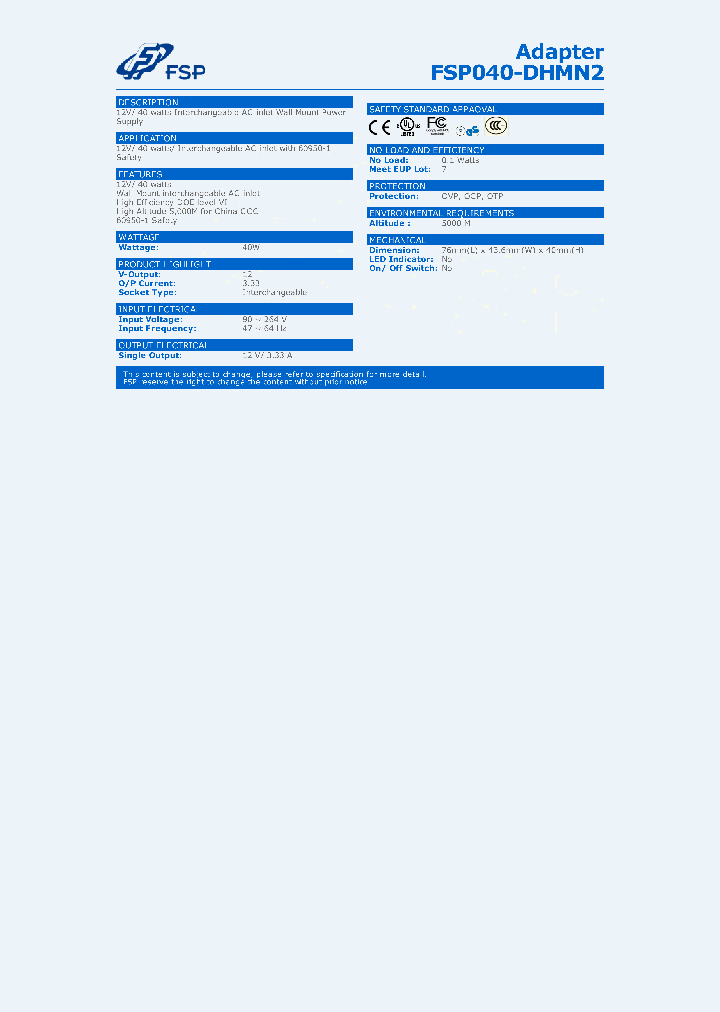 FSP040-DHMN2_8851187.PDF Datasheet