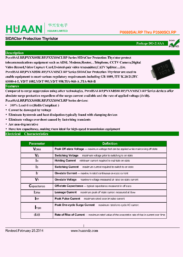 P2100SALRP_8855134.PDF Datasheet