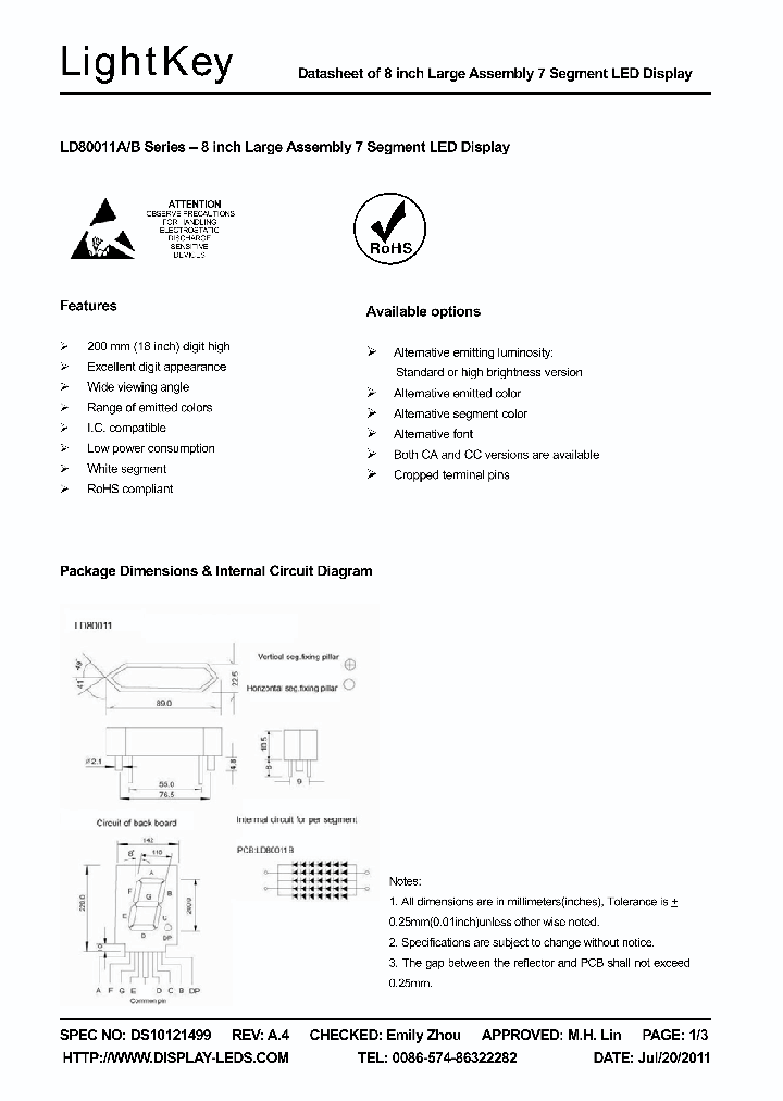LD80011AO_8855468.PDF Datasheet Download --- IC-ON-LINE
