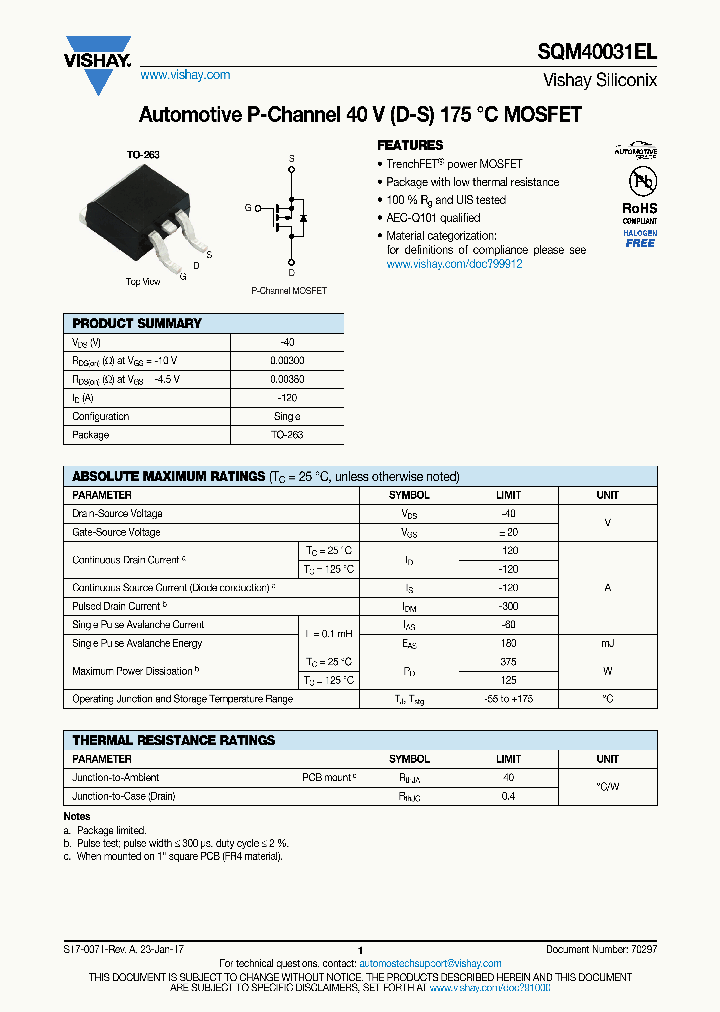 SQM40031EL_8861287.PDF Datasheet