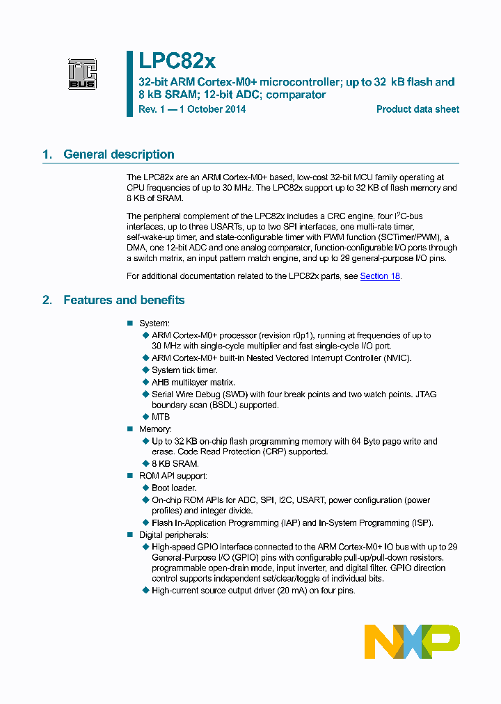 LPC82X-15_8866261.PDF Datasheet