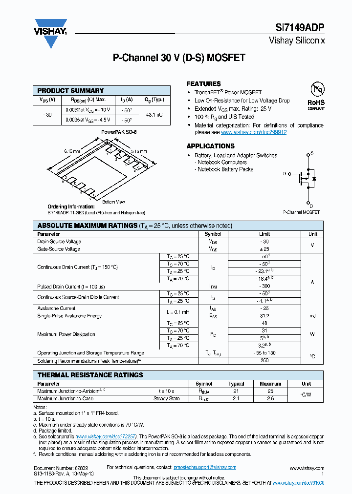 SI7149ADP_8867640.PDF Datasheet
