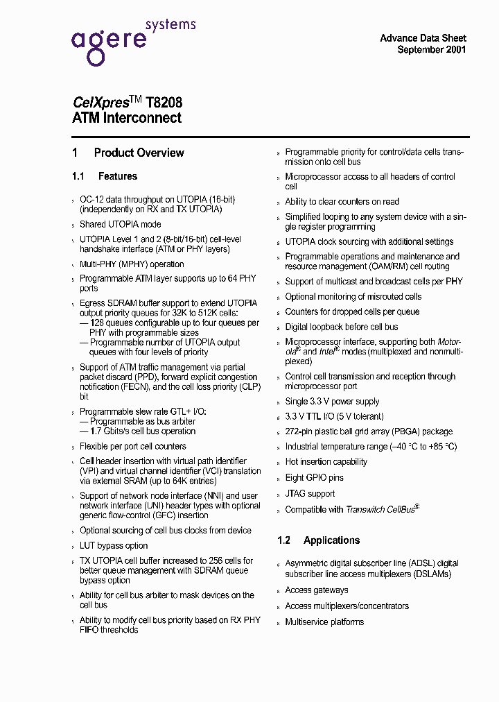 T8208-BAL-DT_8868628.PDF Datasheet Download --- IC-ON-LINE