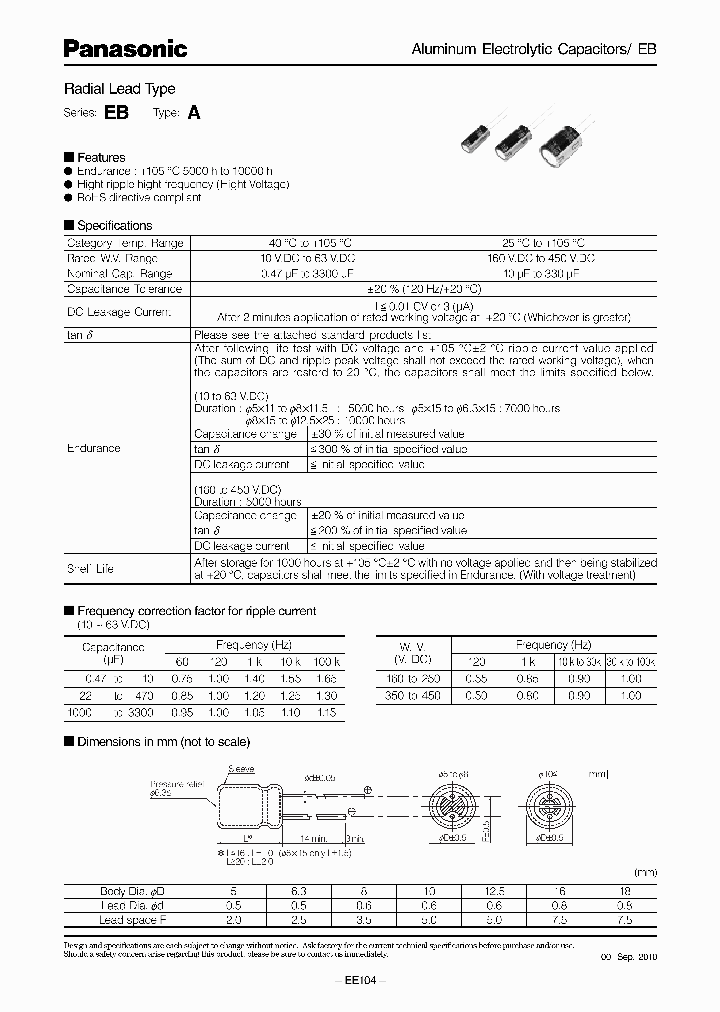 EEUEB1J100_8869410.PDF Datasheet