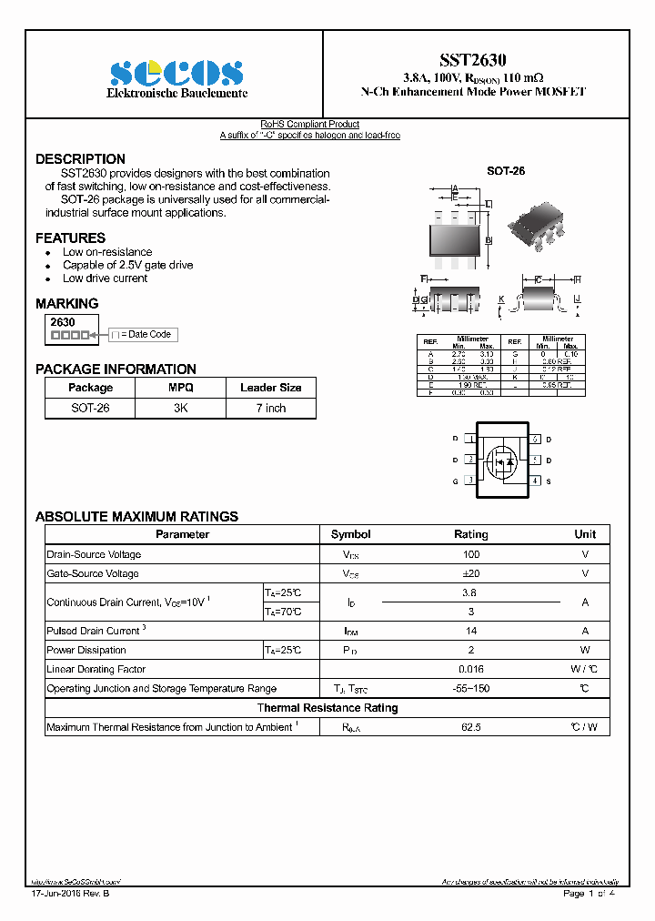 SST2630_8869618.PDF Datasheet