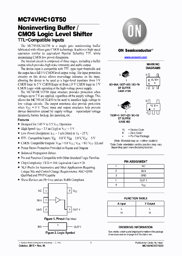 MC74VHC1GT50_8870305.PDF Datasheet