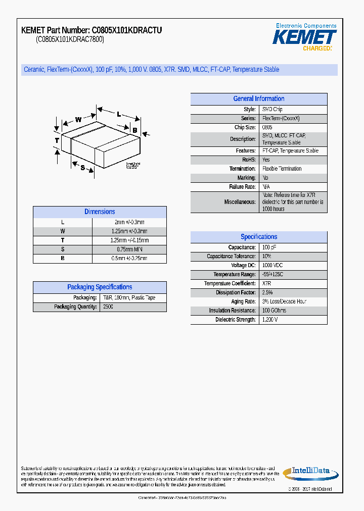 C0805X101KDRACTU_8870979.PDF Datasheet