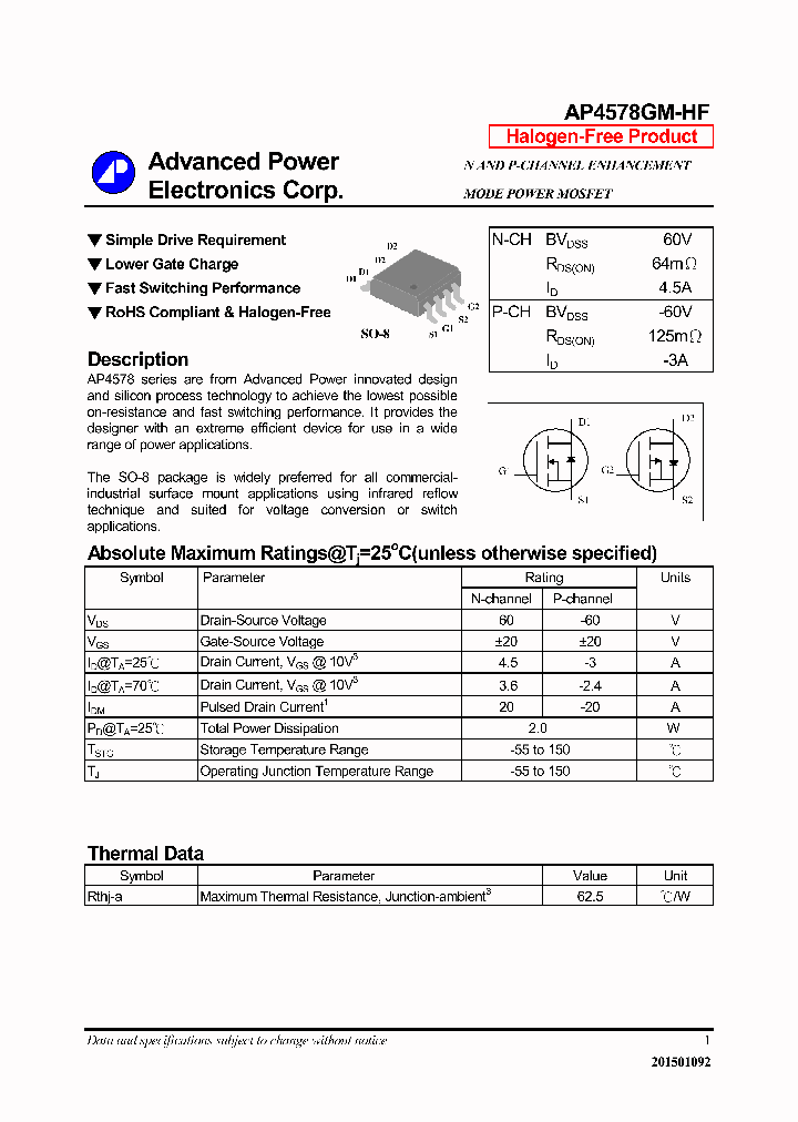 AP4578GM-HF-16_8873447.PDF Datasheet