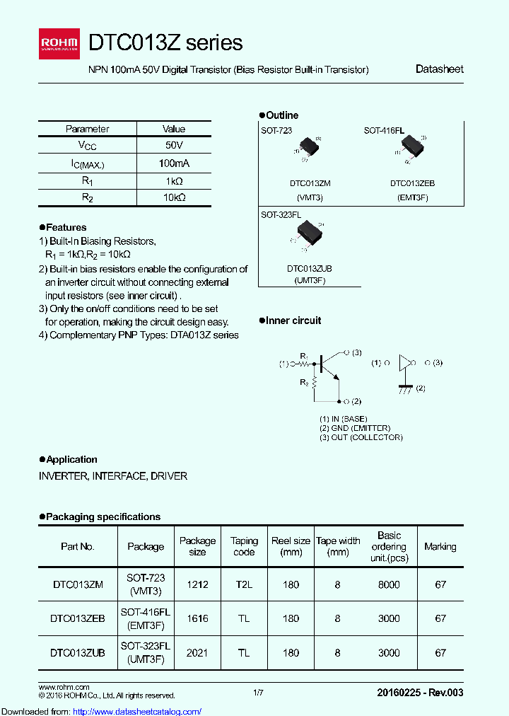 DTC013ZEB_8874619.PDF Datasheet Download