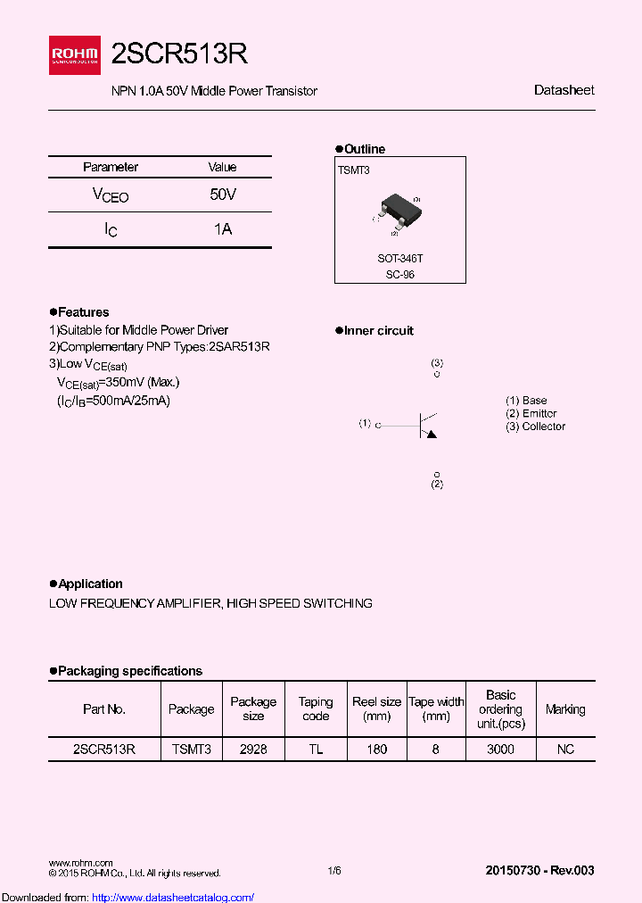 2SCR513R_8875964.PDF Datasheet