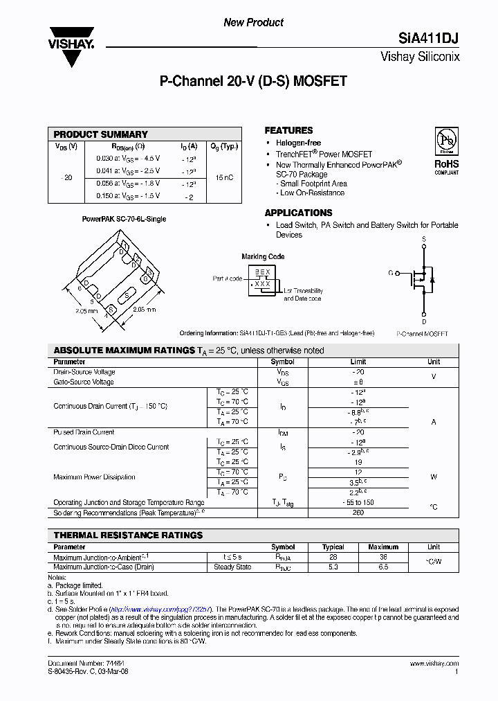 SIA411DJ_8877158.PDF Datasheet