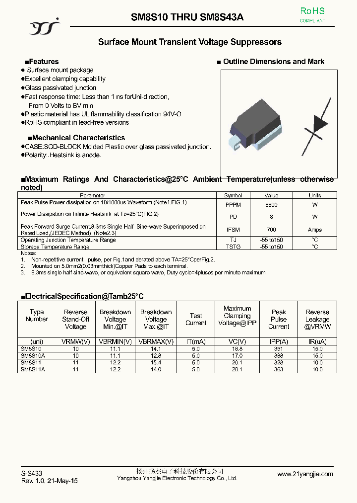 SM8S30_8876617.PDF Datasheet