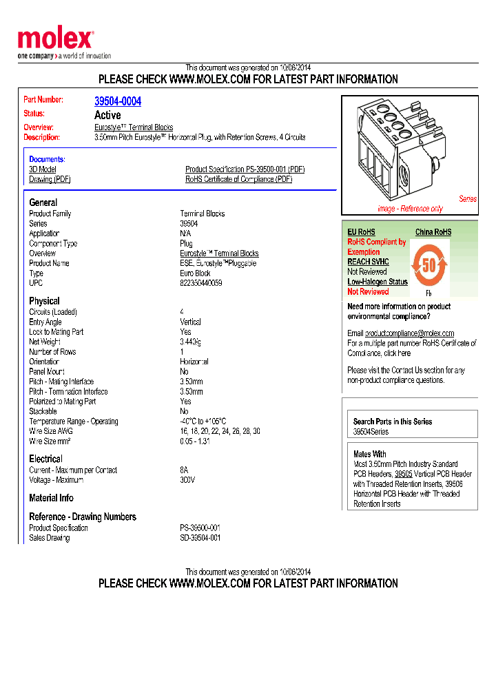 39504-0004_8878022.PDF Datasheet