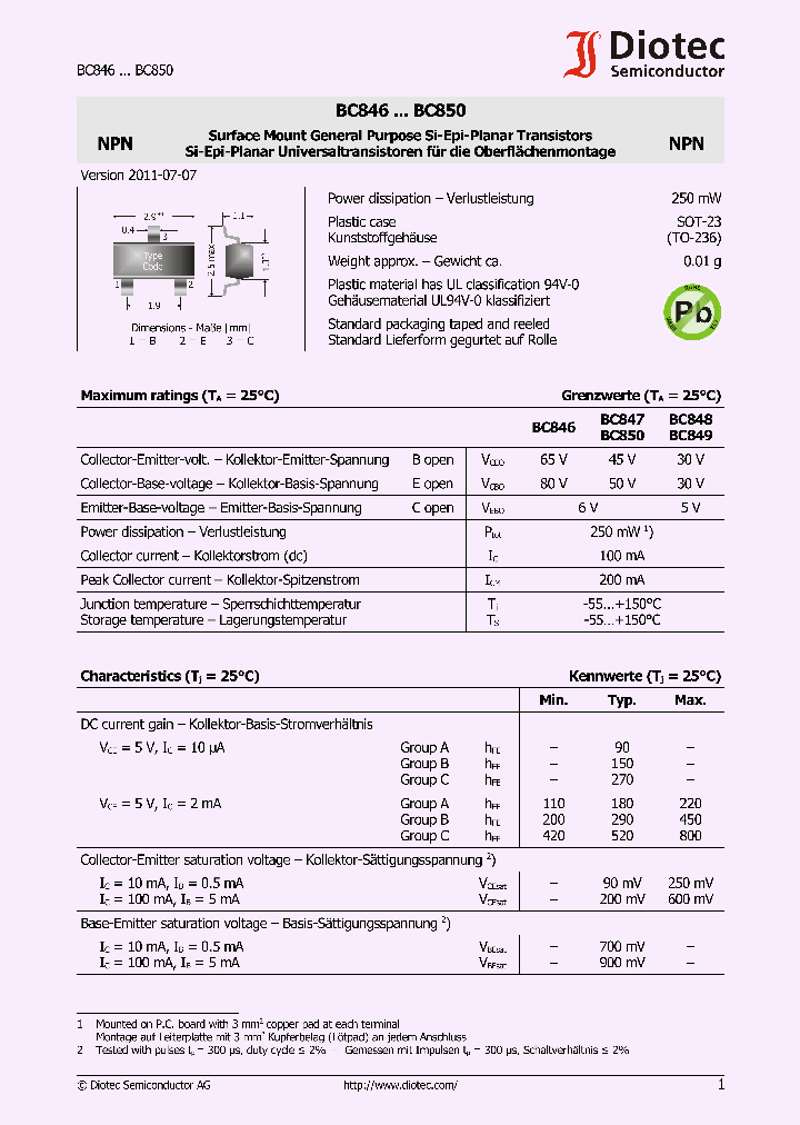 BC846_8880259.PDF Datasheet