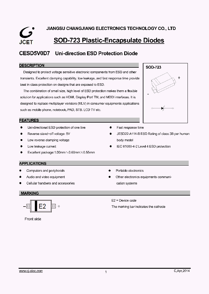 CESD5V0D7_8885893.PDF Datasheet