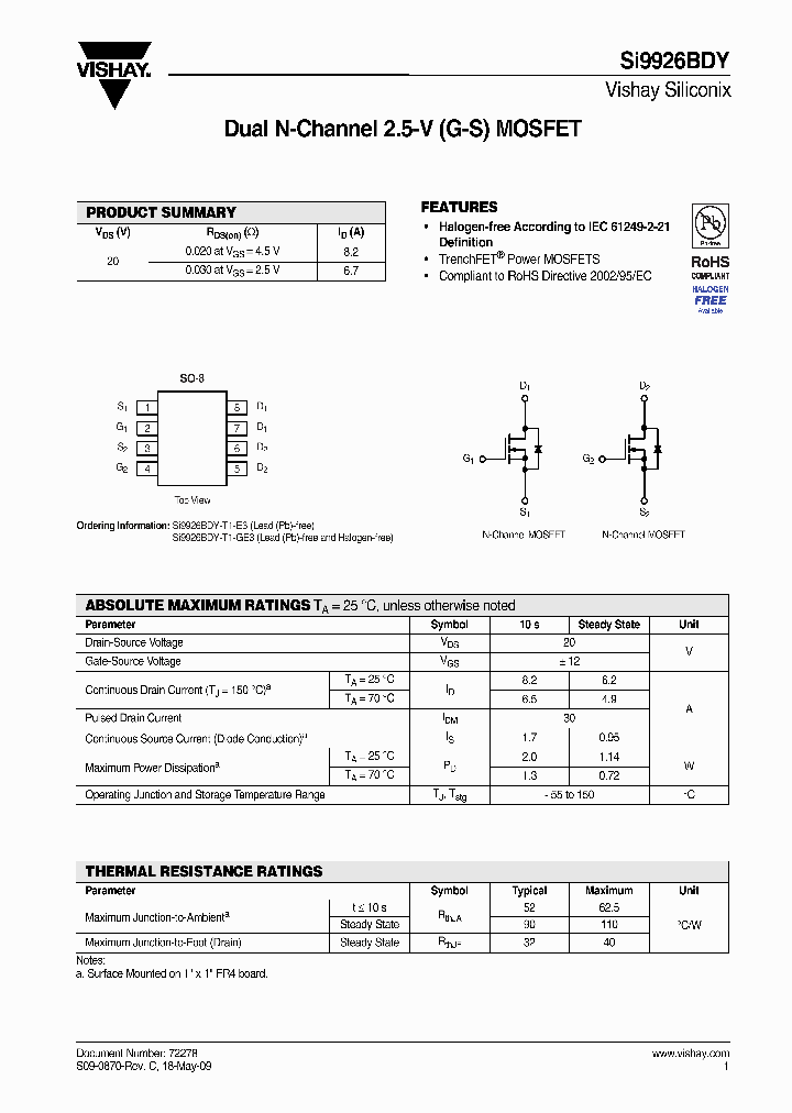 SI9926BDY_8887801.PDF Datasheet