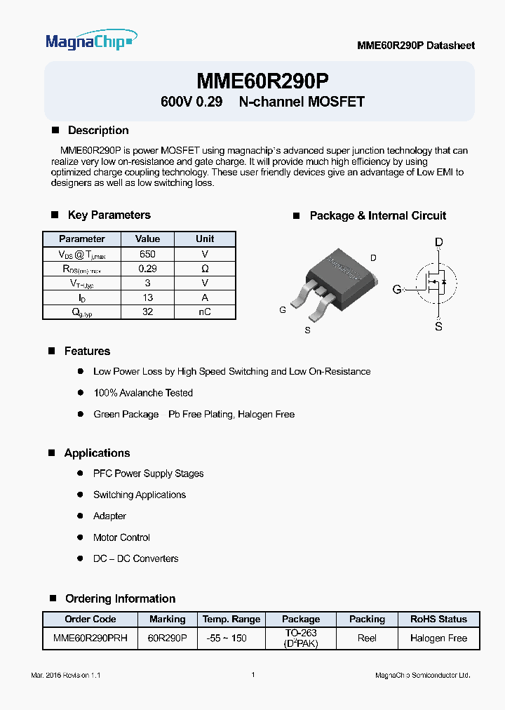 MME60R290P_8889905.PDF Datasheet