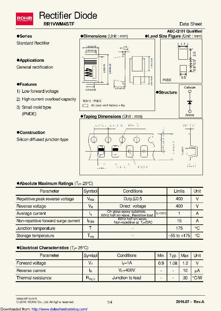 RR1VWM4STF_8892434.PDF Datasheet