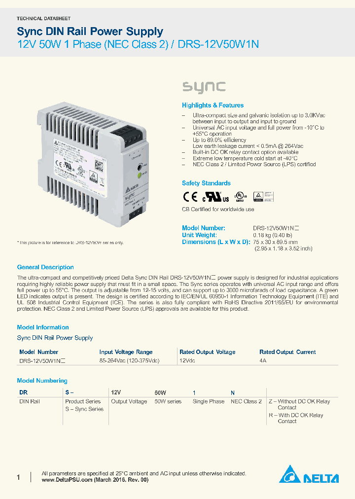 DRS-12V50W1NX_8895975.PDF Datasheet