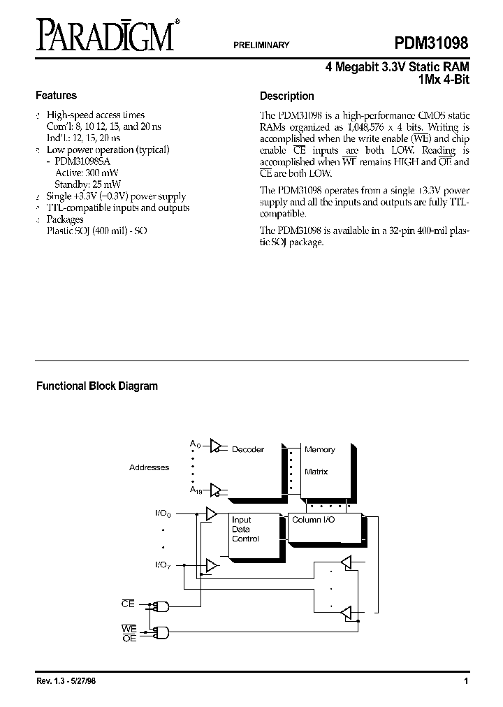 PDM31098SA8SOTR_8897777.PDF Datasheet