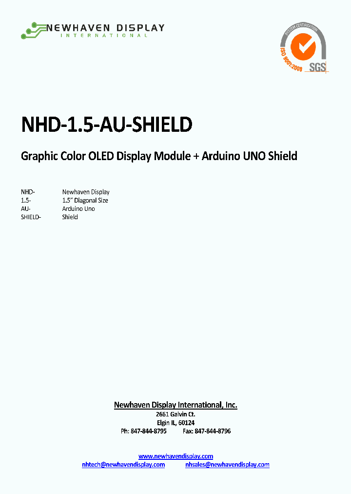 NHD-15-AU-SHIELD_8900134.PDF Datasheet