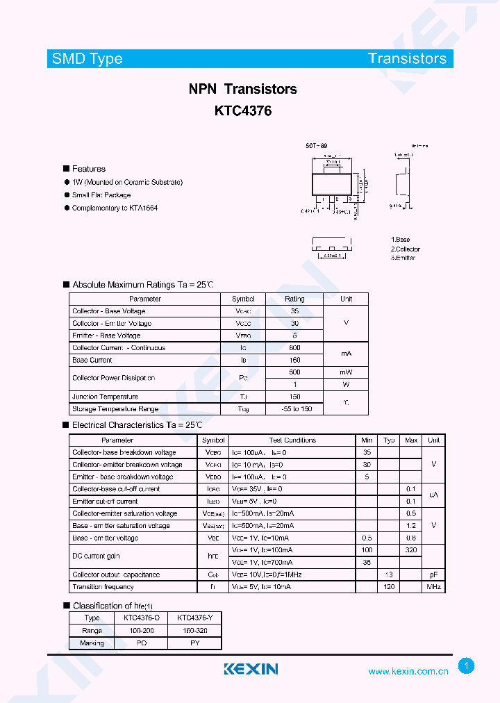 KTC4376-15_8900742.PDF Datasheet