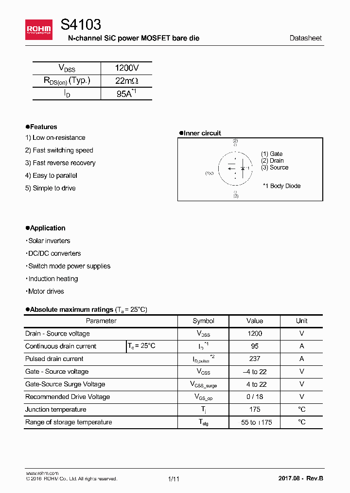 S4103_8900867.PDF Datasheet Download --- IC-ON-LINE