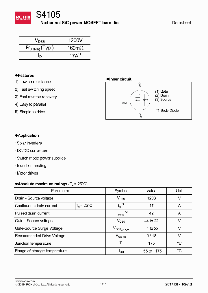 S4105_8900868.PDF Datasheet